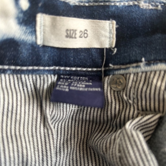 Madewell Bleached Out, Tye-dyed Jeans - Picture 4 of 6